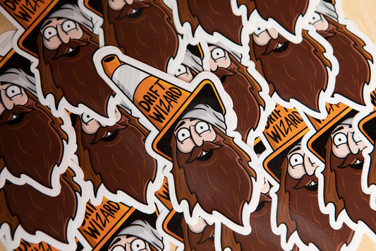 Drift Wizard Face Sticker